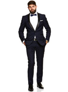Santiago Navy Dinner Suit - Men's Suits & Tuxedos at Menzclub