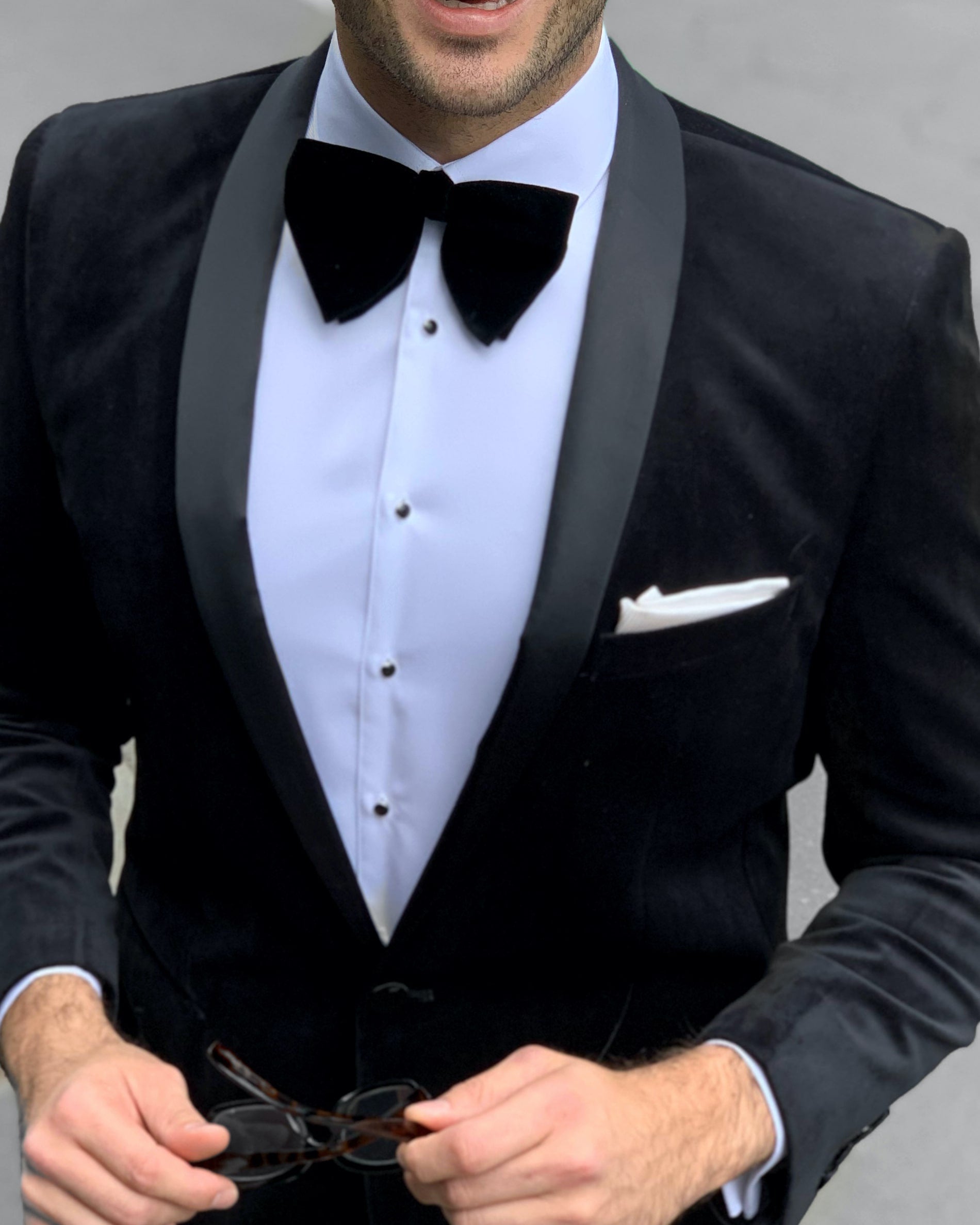 Shawl Black Dinner Jacket - Men's Blazers at Menzclub