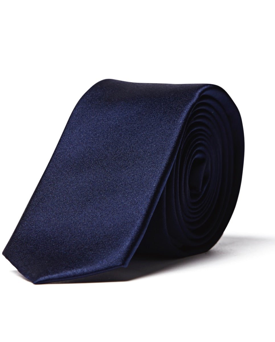 Solid Silk Tie - Men's Ties at Menzclub
