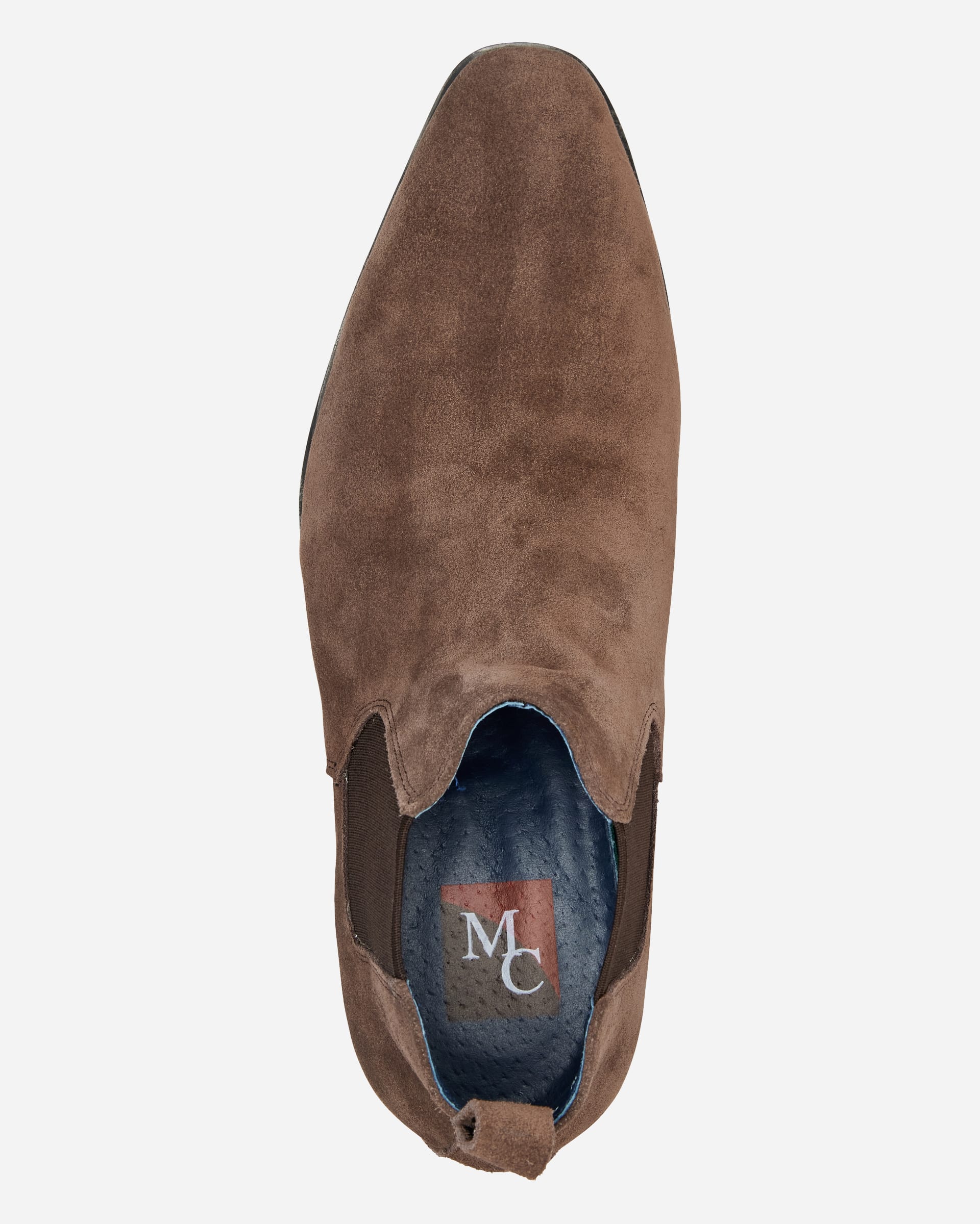 Suede Chelsea Boot - Men's Shoes at Menzclub