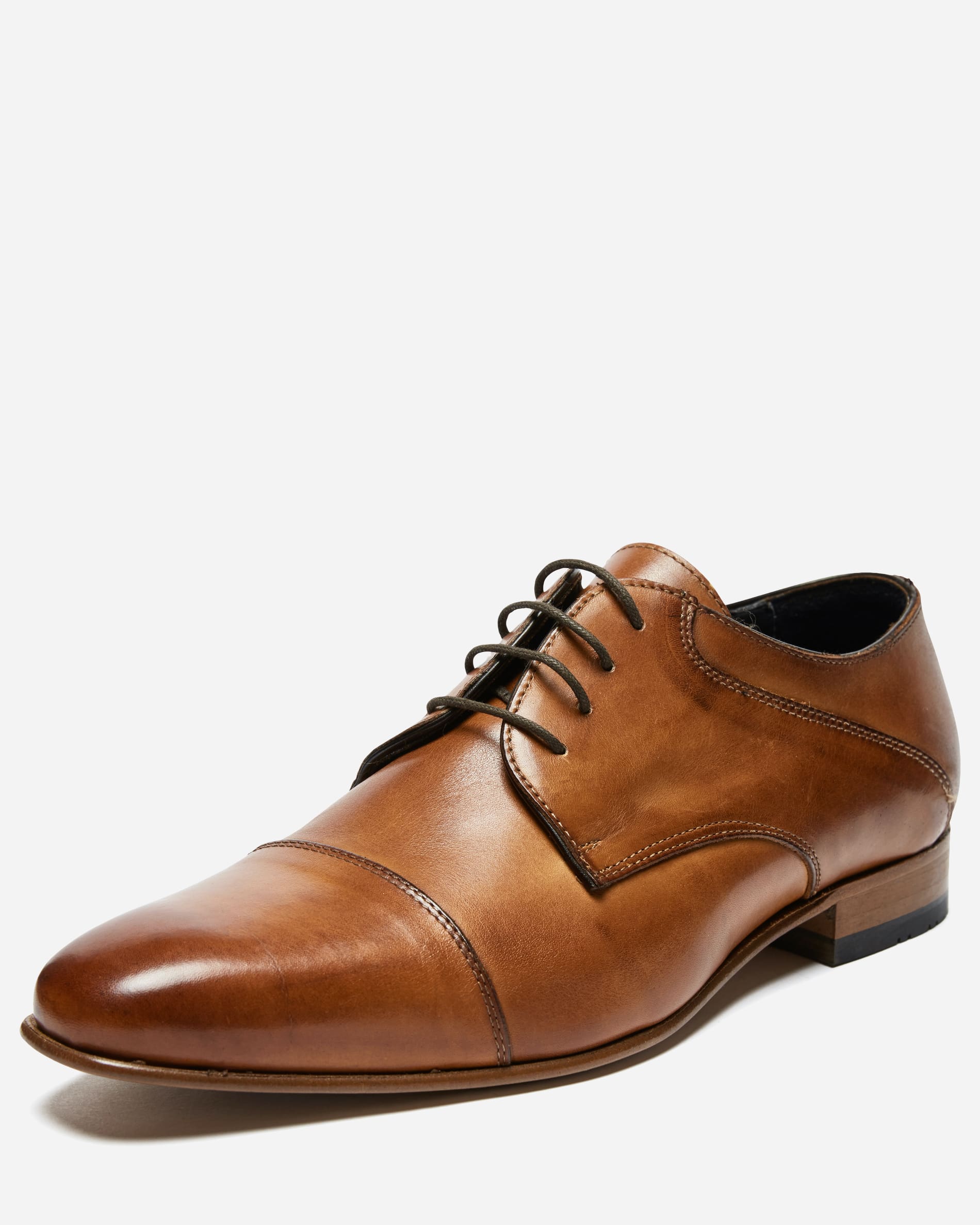 Tan Derby Lace Up - Men's Lace Up at Menzclub