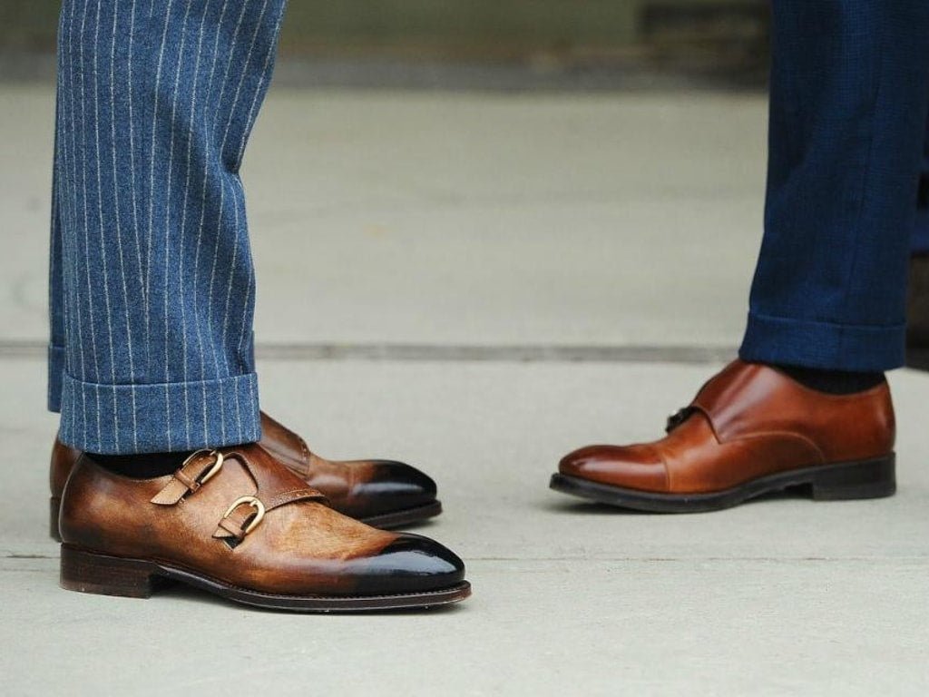 For The Trendsetter: Monk Strap Shoes | Buy Men'S Shoes – Menzclub