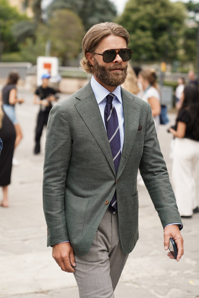 Pitti Uomo Men's Fashion Week Spring 2024 Street Style