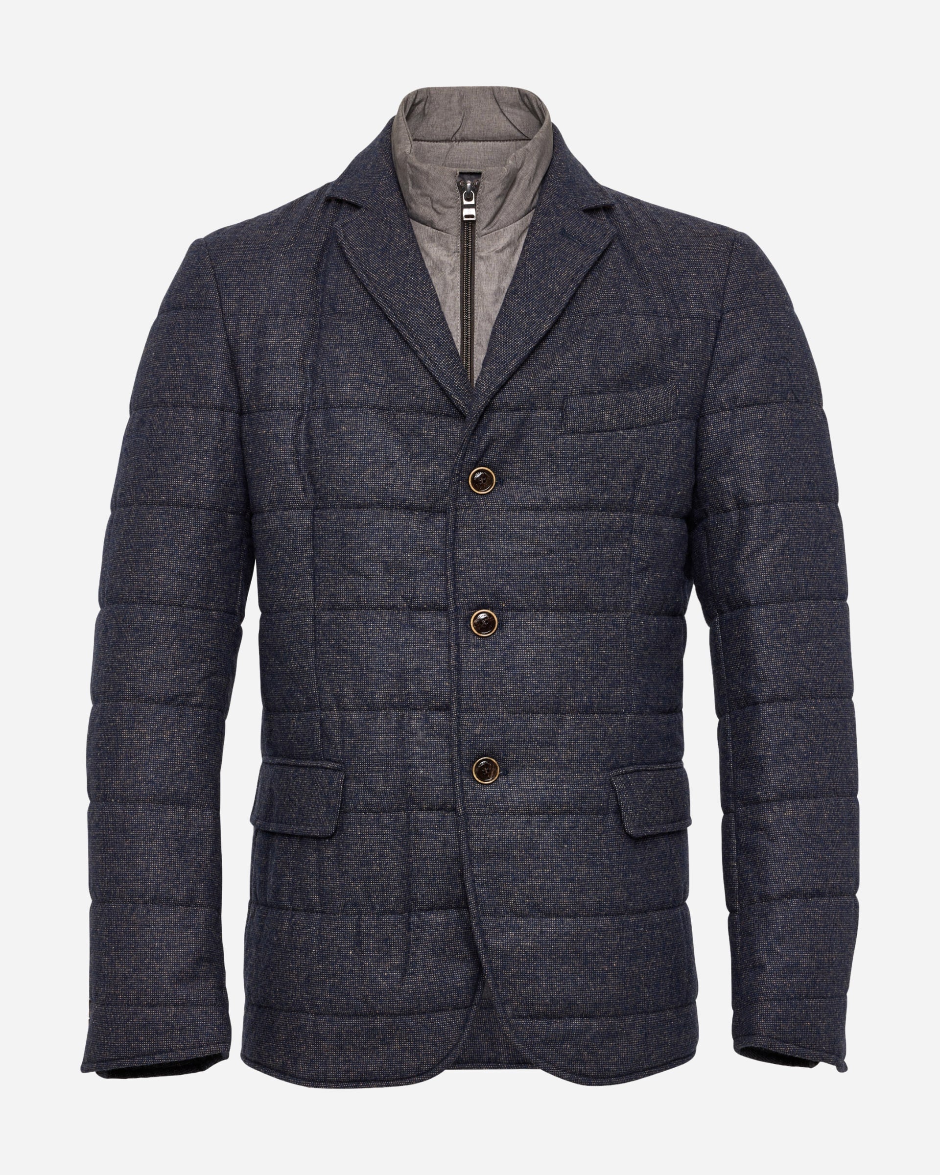 Padded Jacket with Vest - Men's Casual Jacket at Menzclub