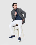 Zip Detail Overcoat - Men's Coats at Menzclub
