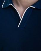 Knitted Tennis Polo - Men's Polo Shirts at Menzclub