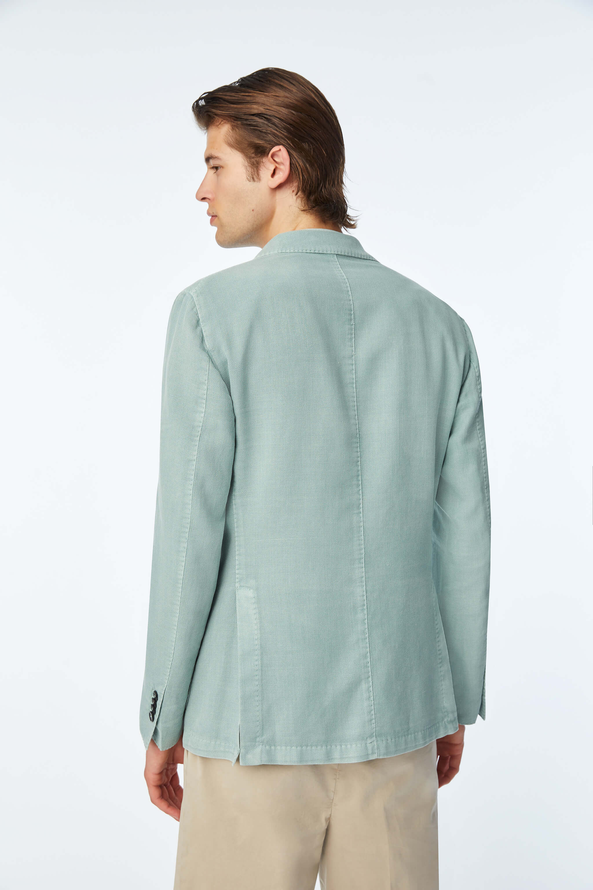 Garment - dyed Jack Jacket - Men's Blazers at Menzclub