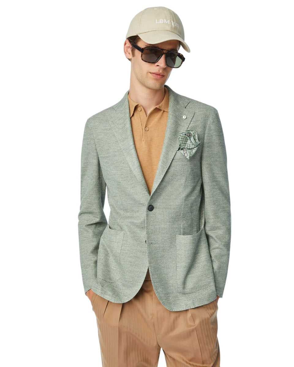 Garment - dyed Jacket - Men's Blazers at Menzclub