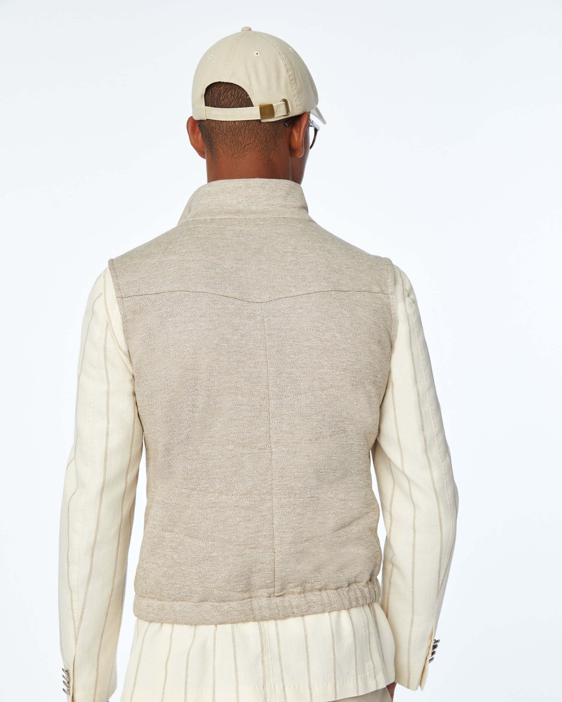 Padded Jersey Vest - Men's Gilet at Menzclub