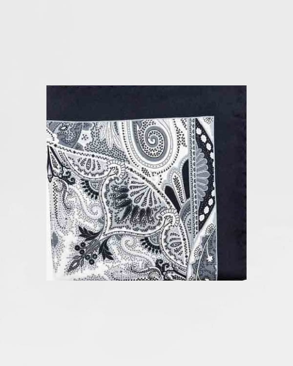 Adura Paisley Pocket Square - Men's Pocket Squares at Menzclub