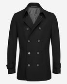 Double Breasted Peacoat - Men's Coats at Menzclub