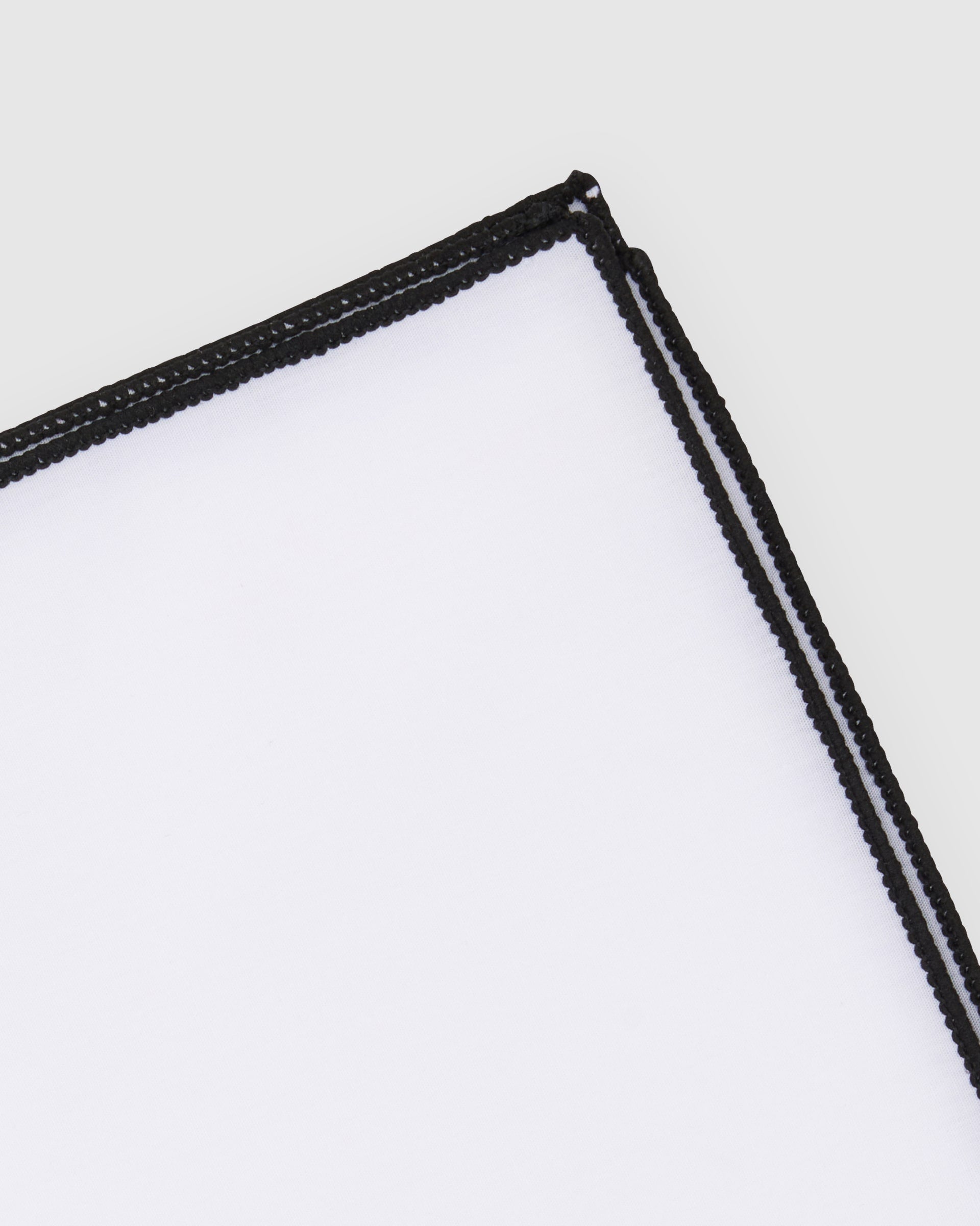 Embroidered Cotton Pocket Square - Men's Pocket Squares at Menzclub