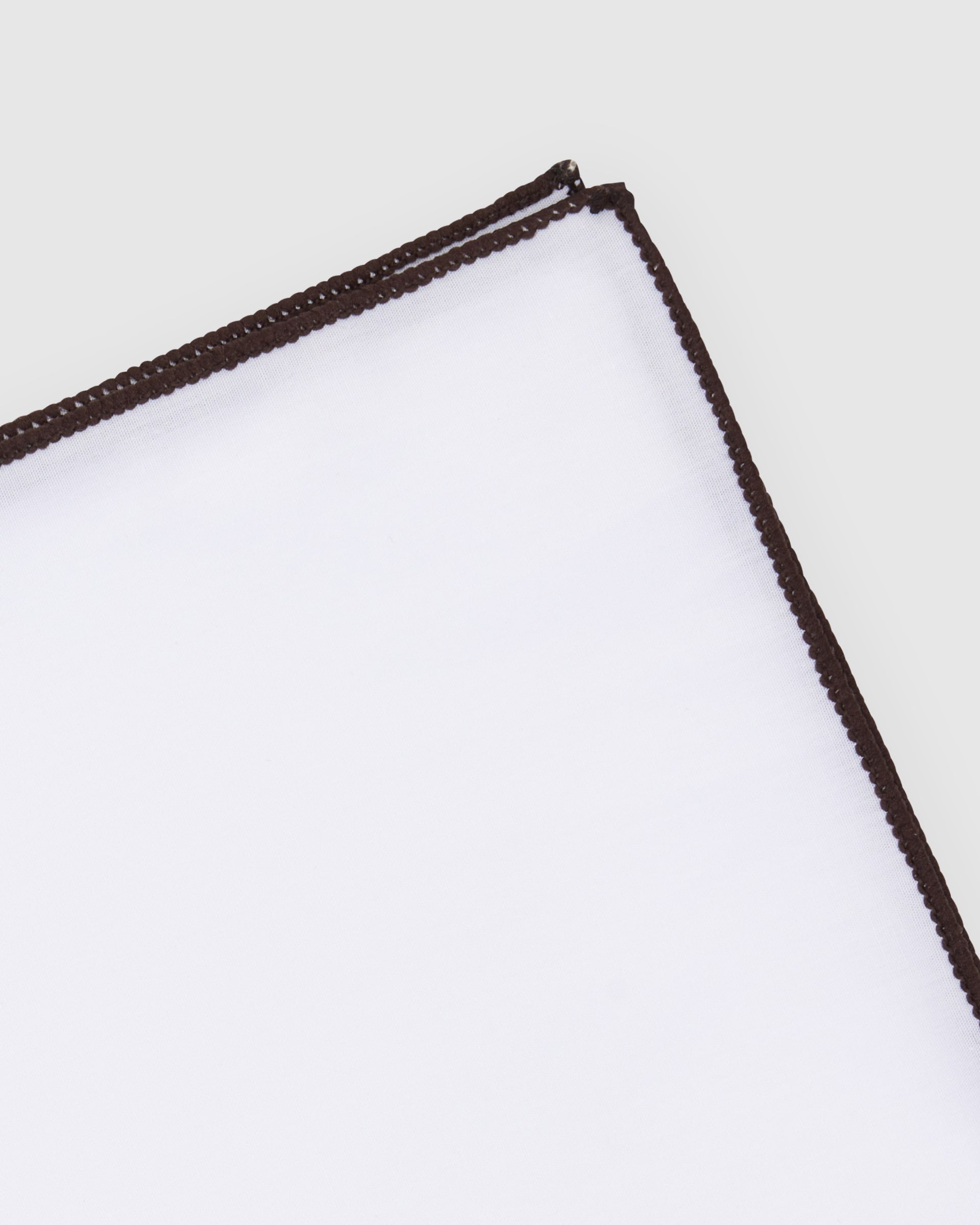 Embroidered Cotton Pocket Square - Men's Pocket Squares at Menzclub