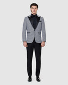 Houndstooth Tuxedo Jacket - Men's Tuxedos at Menzclub