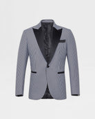 Houndstooth Tuxedo Jacket - Men's Tuxedos at Menzclub