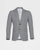 Houndstooth Two Button Blazer - Men's Blazers at Menzclub