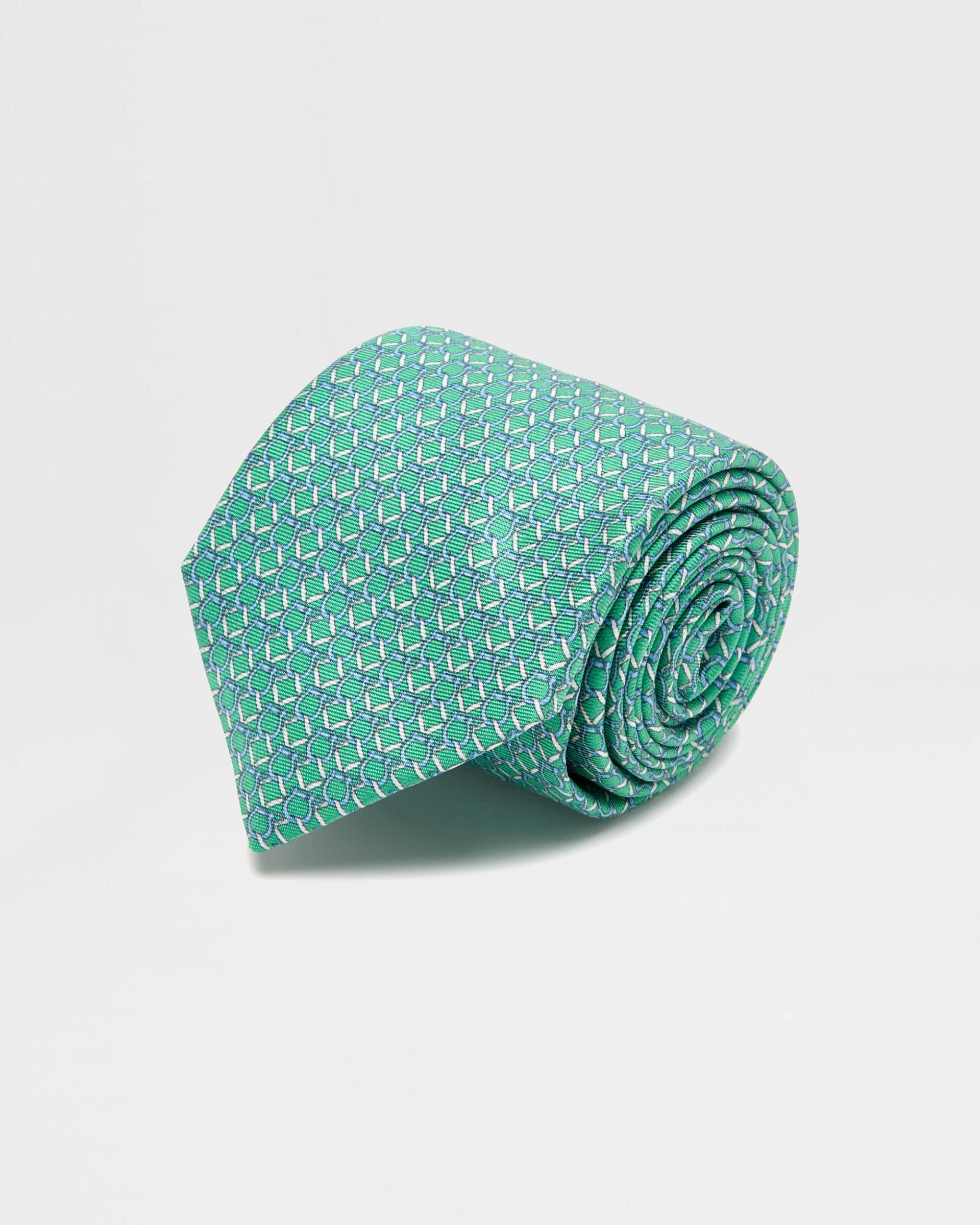 Lock Silk Tie - Men's Ties at Menzclub