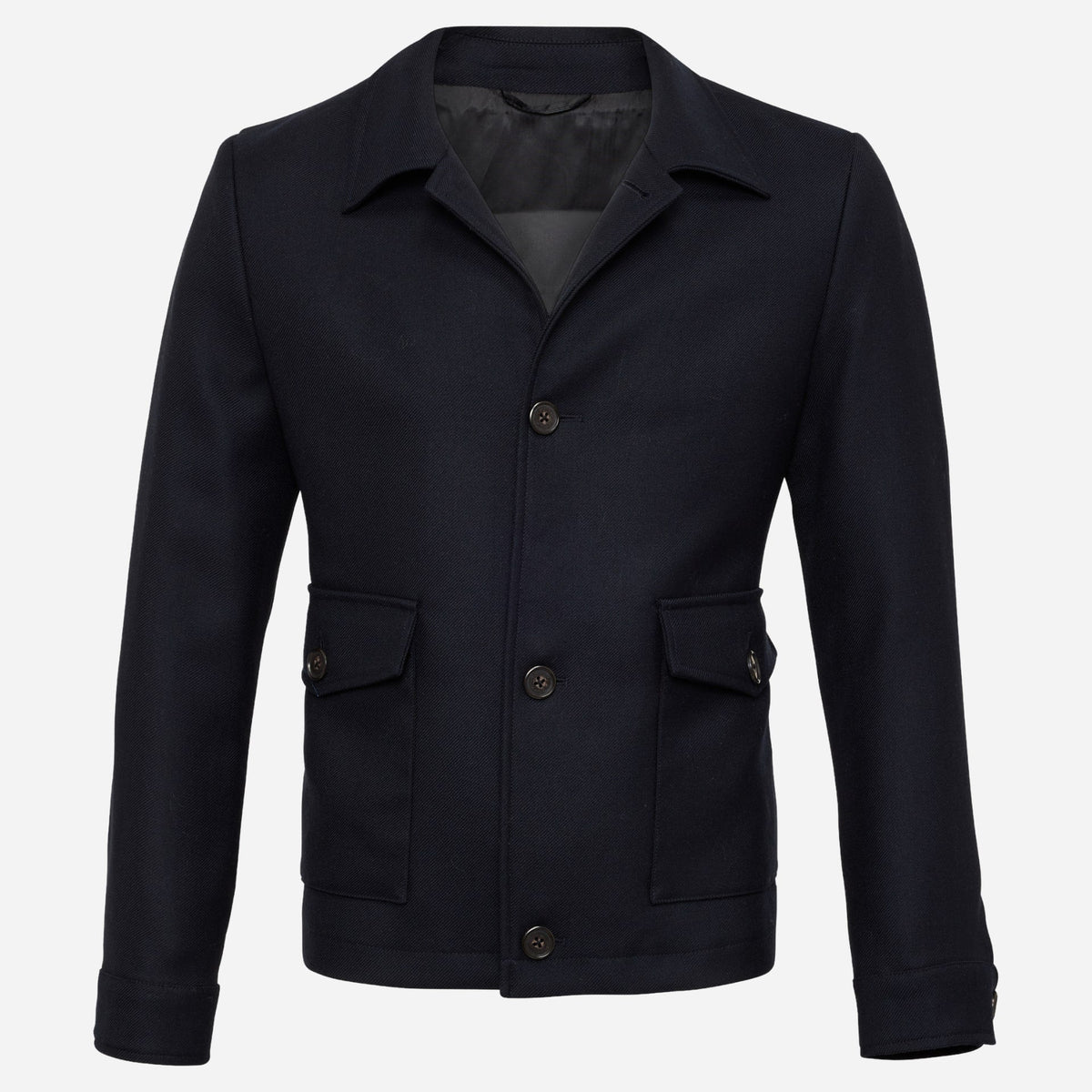 Patch Pocket Casual Coat - Men's Casual Jackets at Menzclub