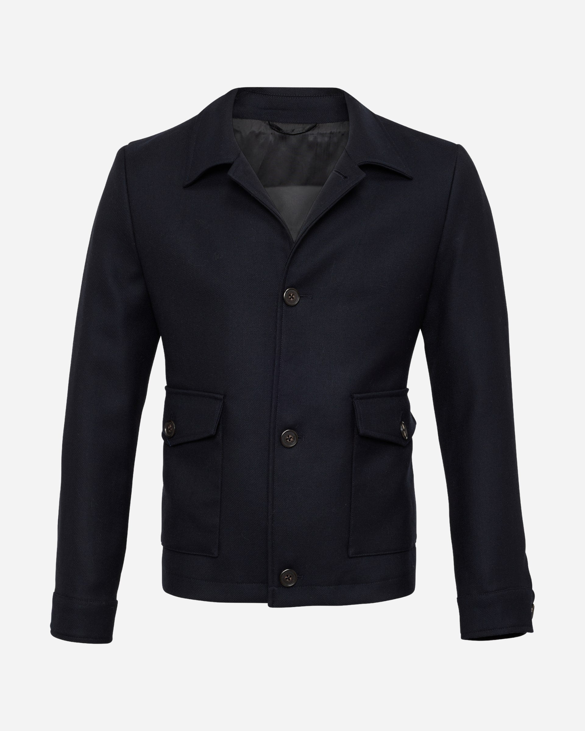 Patch Pocket Casual Coat - Men's Casual Jacket at Menzclub