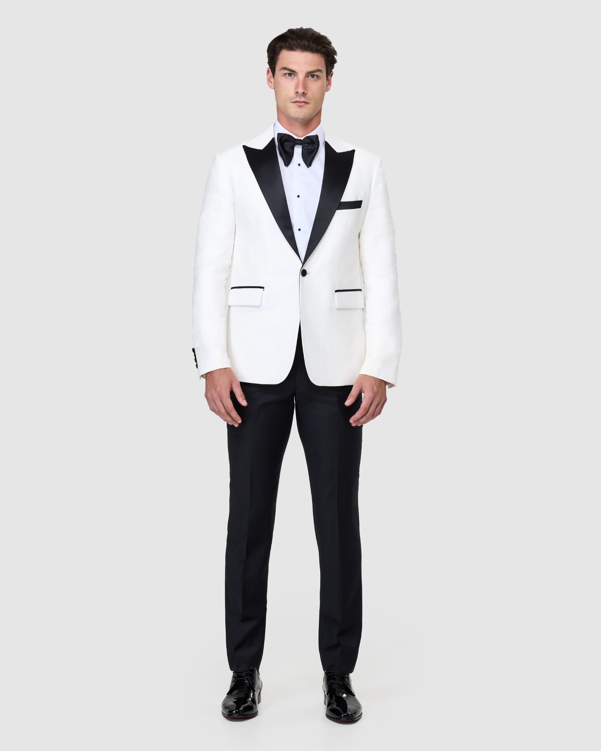 Peak Lapel Tuxedo Jacket - Men's Tuxedos at Menzclub