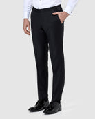 Perez Black Trouser - Men's Pants at Menzclub