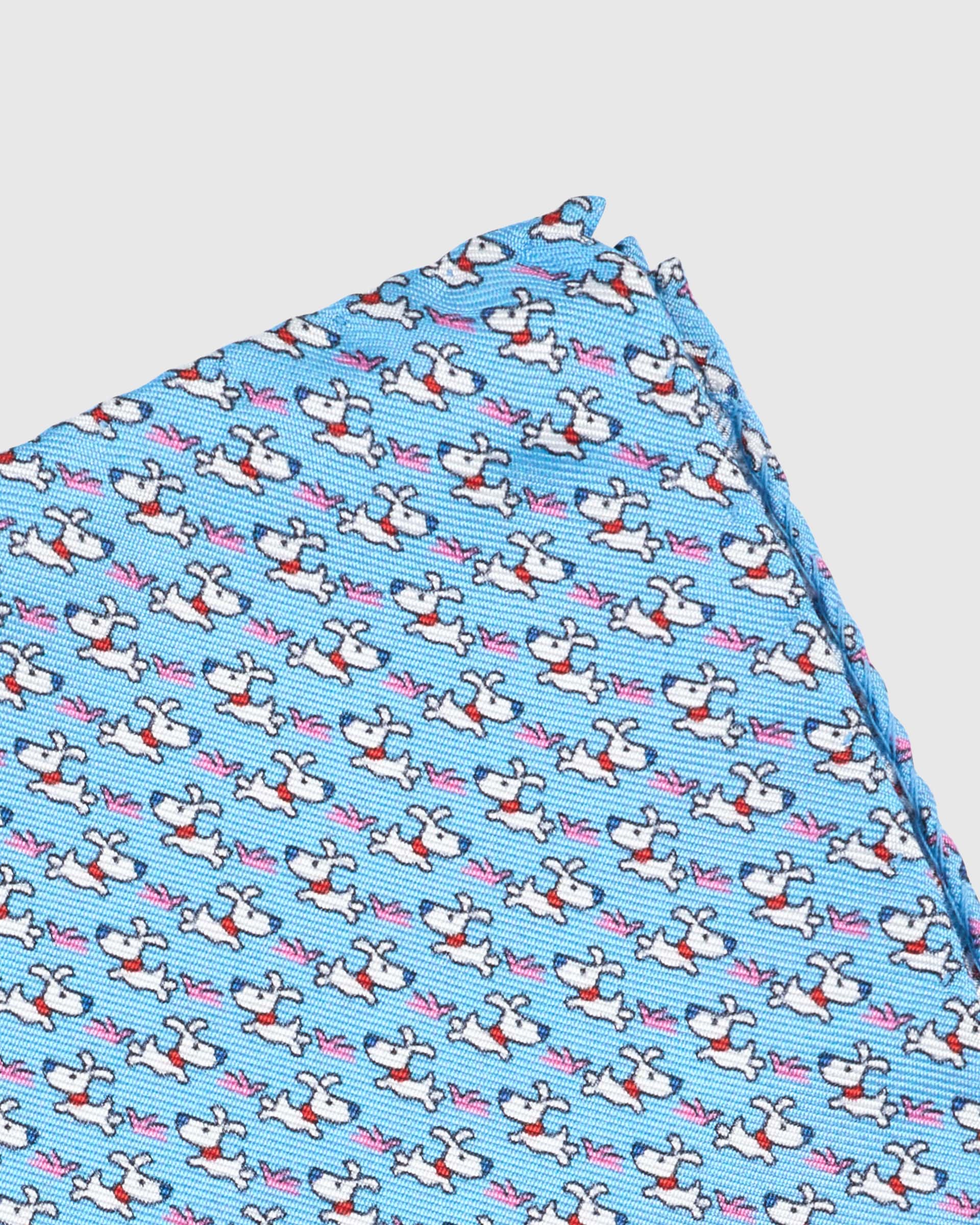 Puppy Pocket Square - Men's Pocket Squares at Menzclub