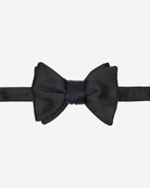 Ribbed Jumbo Evening Bow Tie - Men's Bow Ties at Menzclub