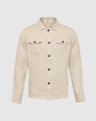BROADWAY Overshirt - Linen - Men's Casual Jacket at Menzclub