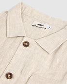 BROADWAY Overshirt - Linen - Men's Casual Jacket at Menzclub
