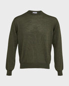 Merino Wool Crew - Men's Knitwear at Menzclub