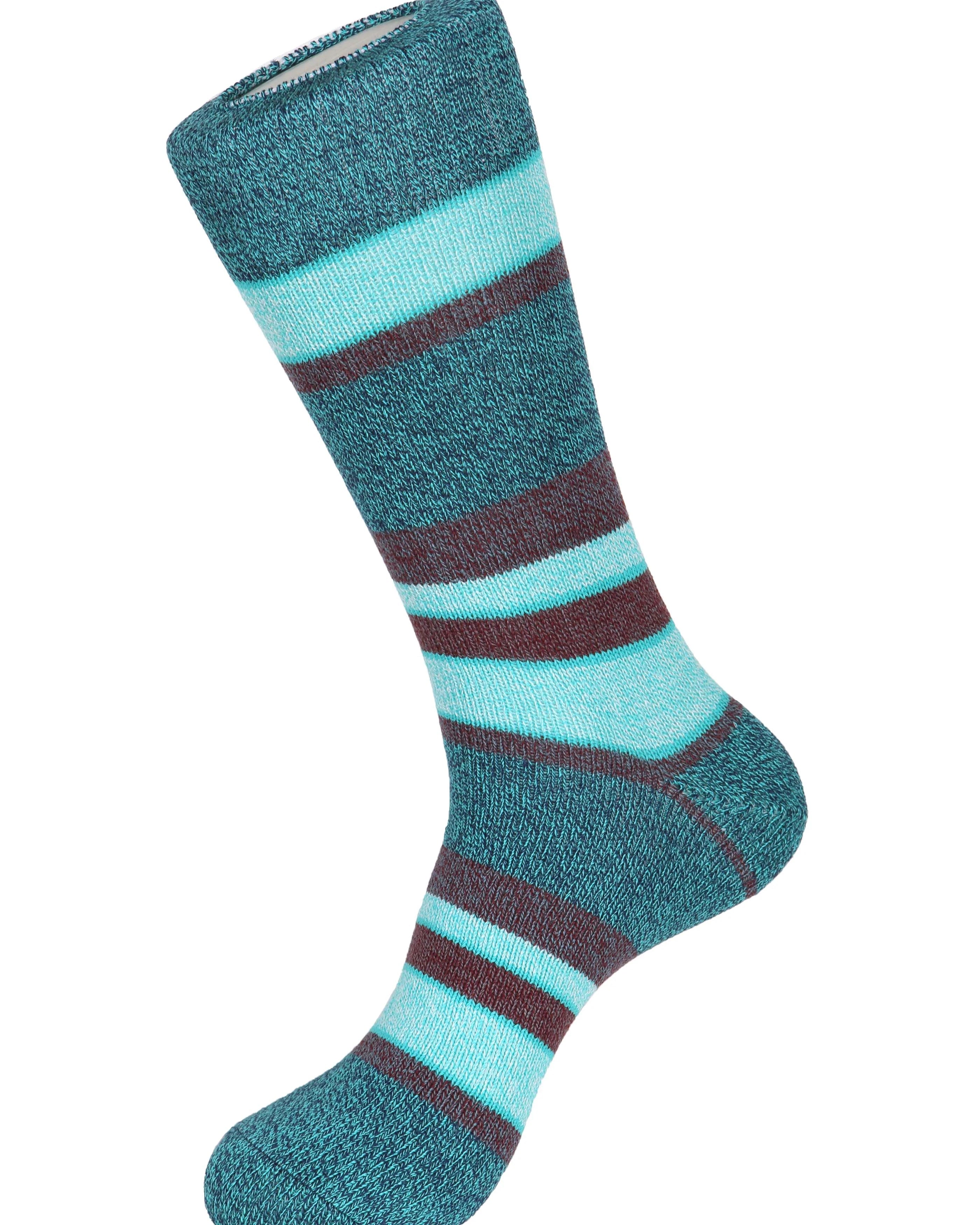 Double Stripe Boot Socks - Men's Socks at Menzclub
