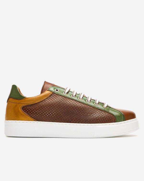 EXTON Crust Brown Sneaker - Men's Shoes at Menzclub