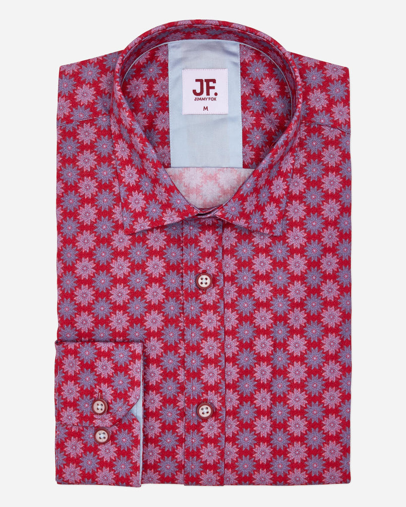 Floral Motif Shirt - Buy Men's Casual Shirts online at Menzclub