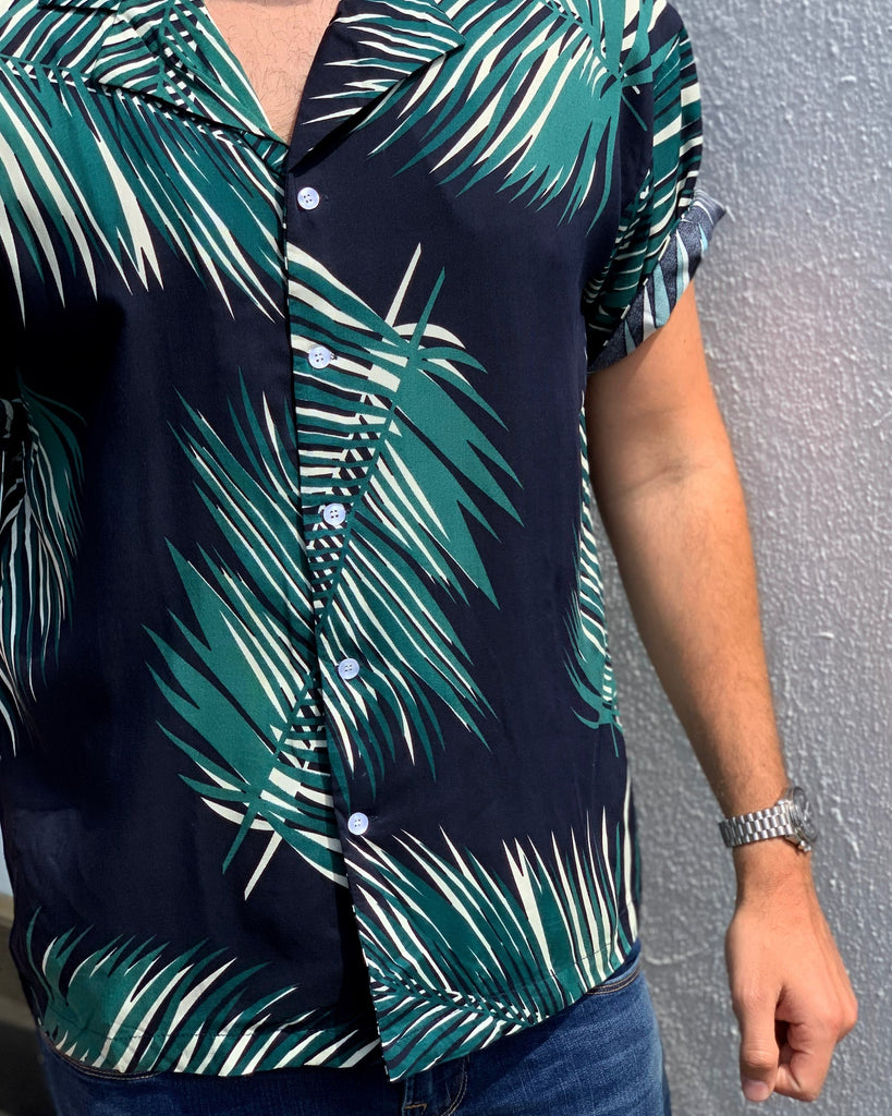Floral Print S/S Shirt - Buy Men's Short Sleeve Shirts online at Menzclub