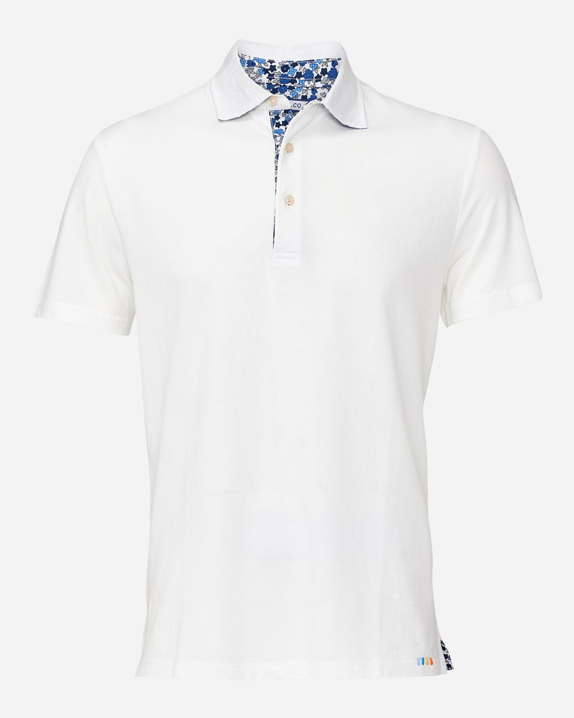Floral Trim Polo - Buy Men's Polo Shirt online at Menzclub