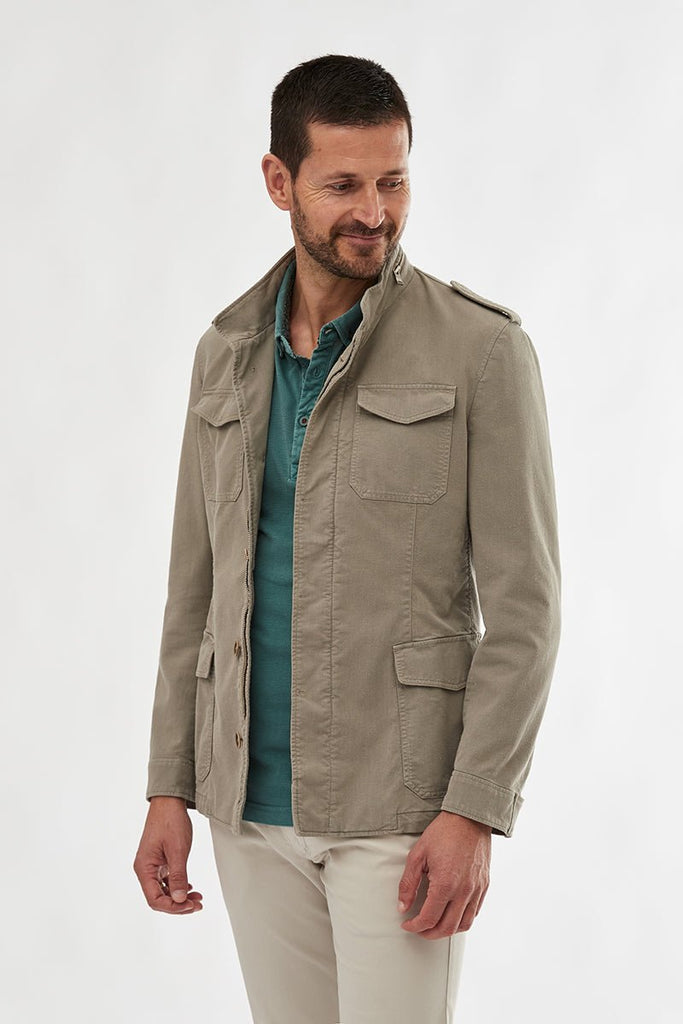 Textured Safari Jacket - Buy Men's Casual Jacket online at Menzclub