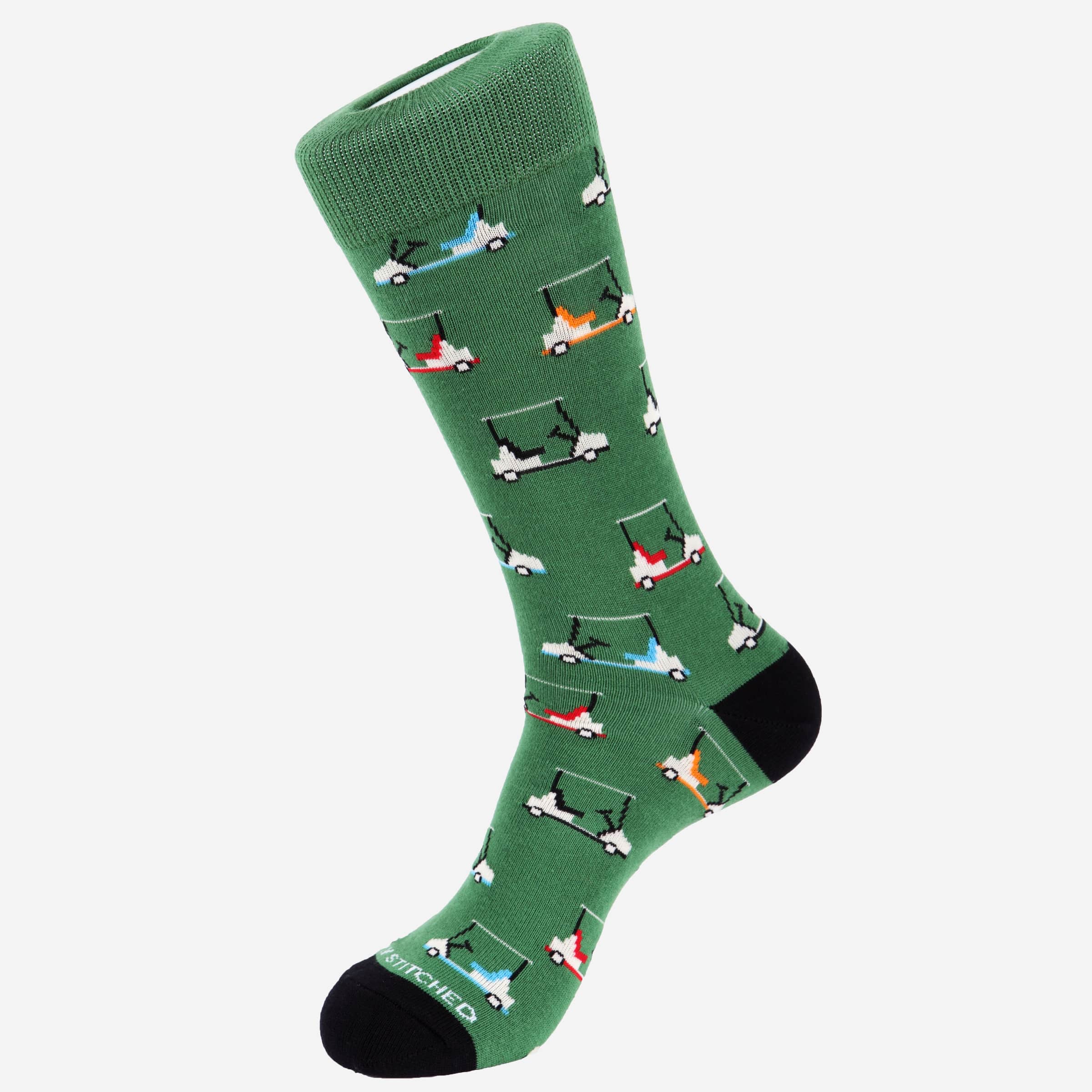 Golf Cart Socks - Men's Socks at Menzclub