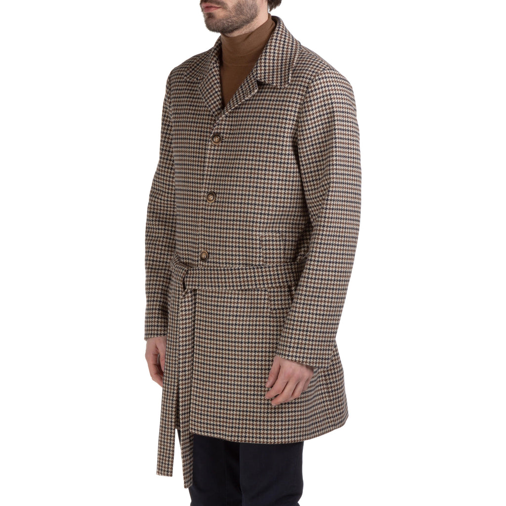 Houndstooth Coat - Buy Men's Coats online at Menzclub