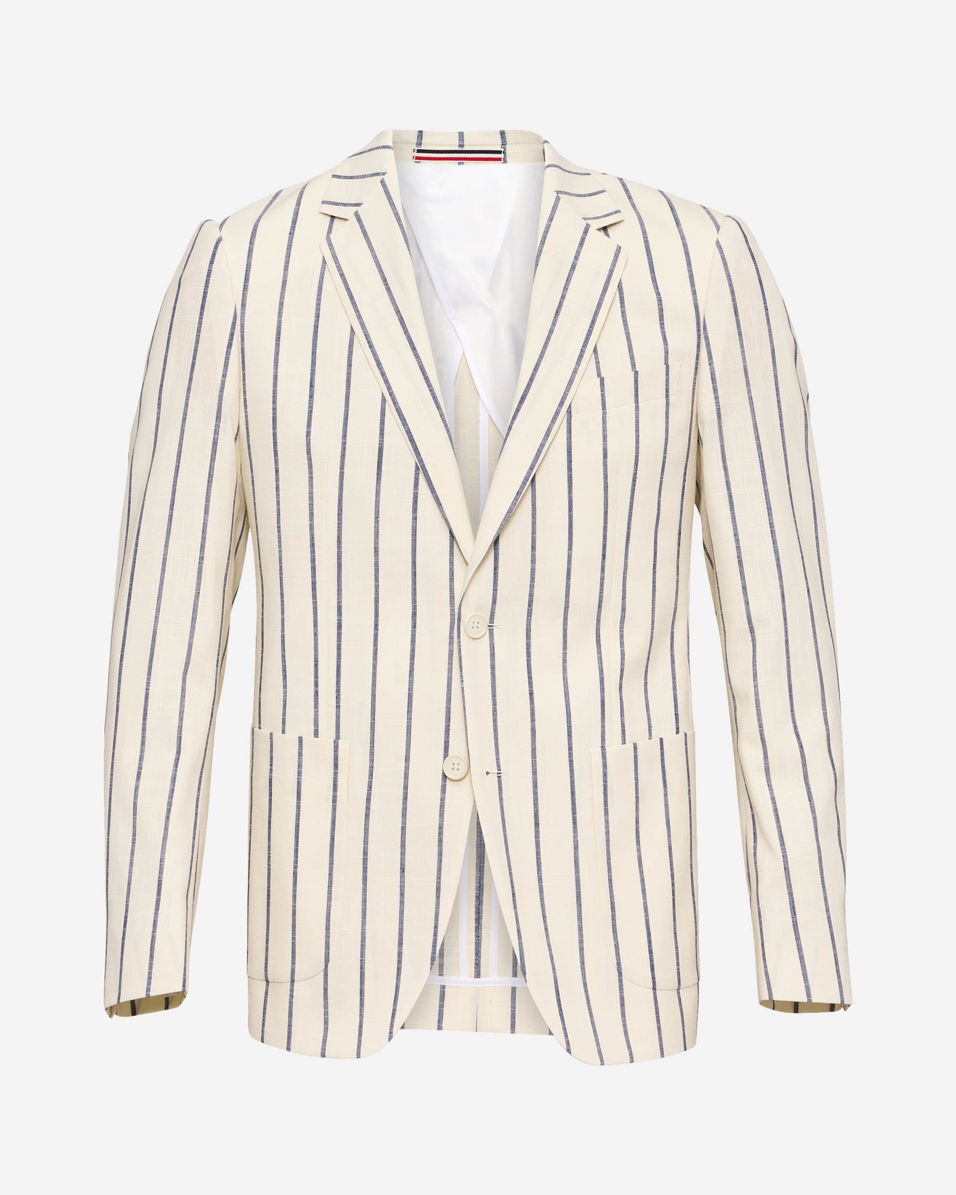 Stripe shop blazer men