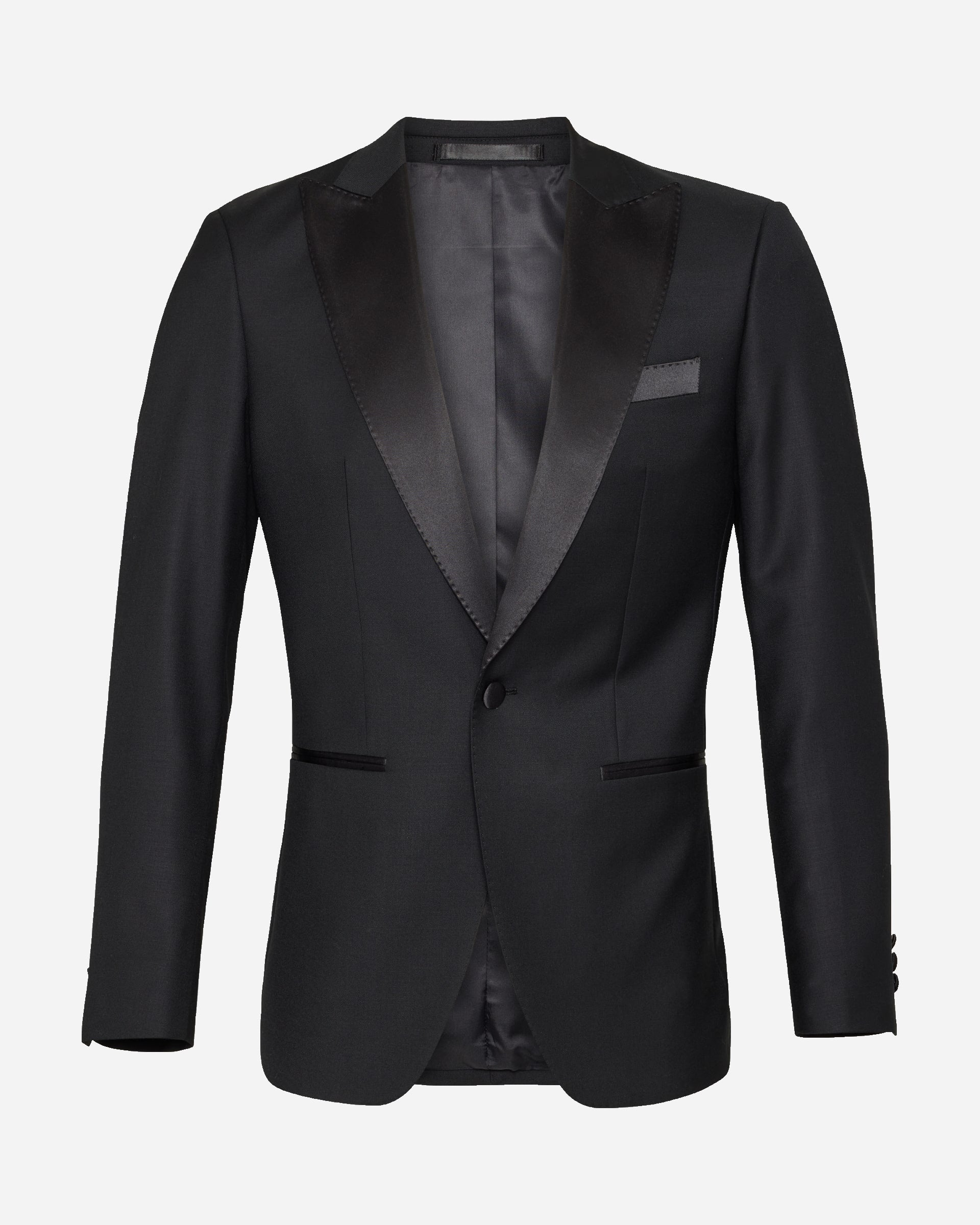 Perez Black Dinner Jacket - Men's Suits & Tuxedos at Menzclub