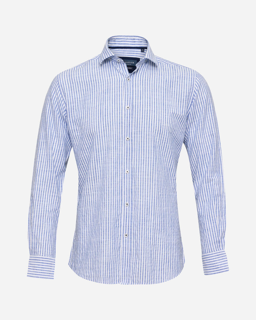 Stripe Linen Shirt - Buy Men's Casual Shirts online at Menzclub