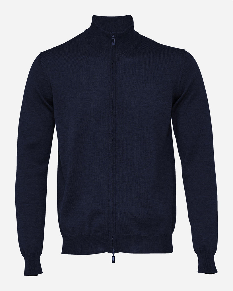 Merino Wool Full Zip - Buy Men's Knitwear online at Menzclub