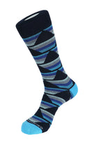 Paper Boat Stripe Socks - Men's Socks at Menzclub