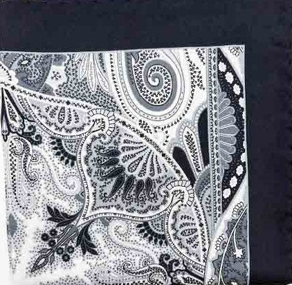 Adura Paisley Pocket Square - Men's Pocket Squares at Menzclub