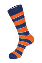 Rugby Stripe Boot Socks - Men's Socks at Menzclub