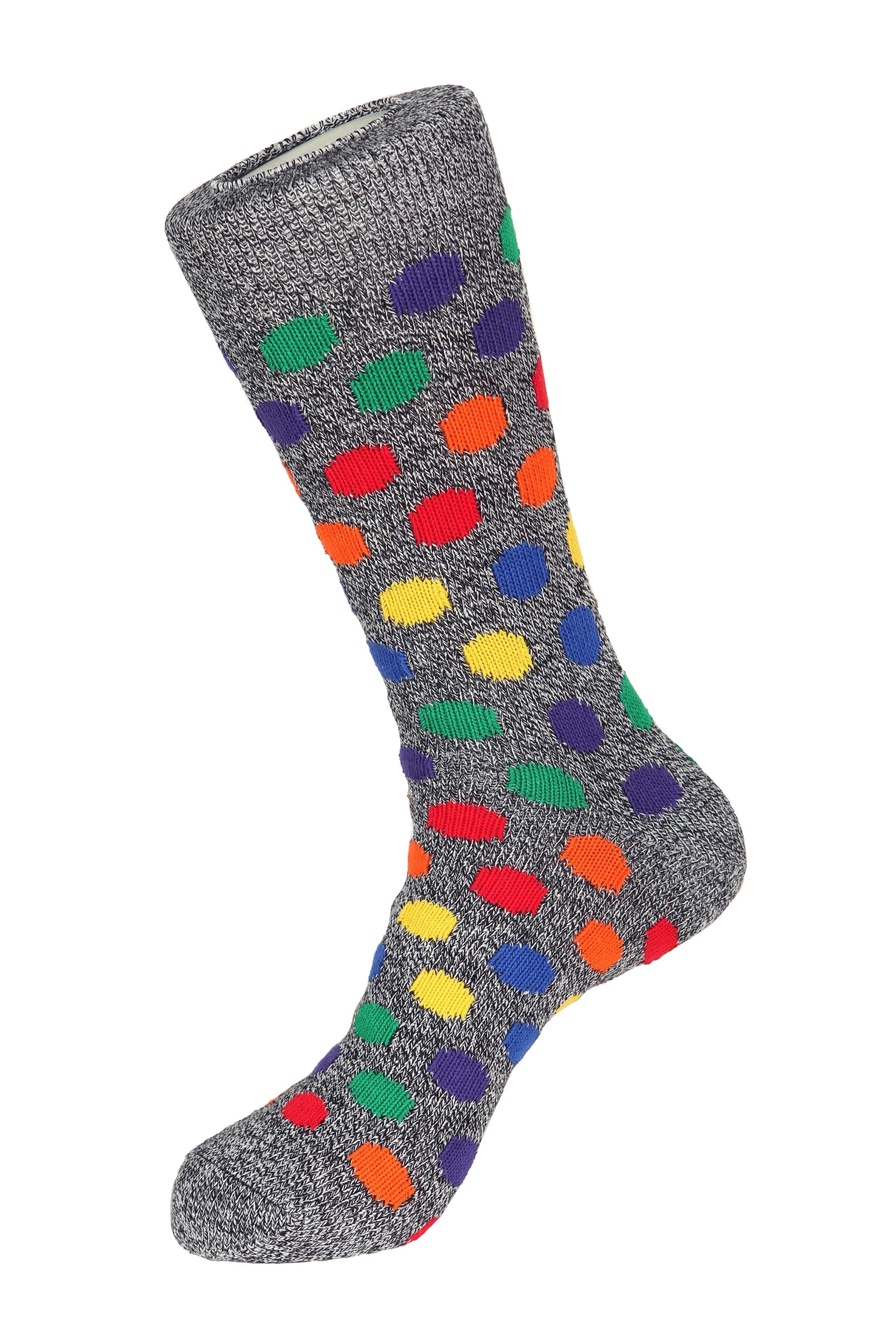 Big Polka Dot Socks - Men's Socks at Menzclub