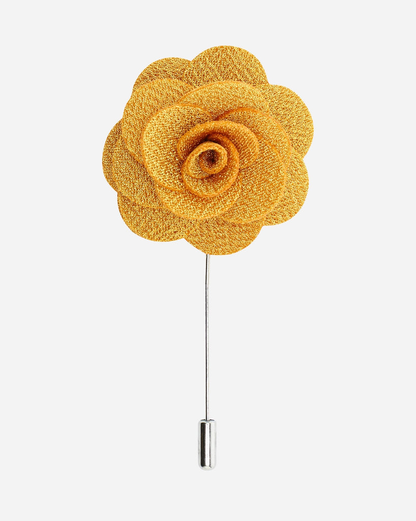 Yellow Flower Pin - Buy Men's Lapel Pins online at Menzclub